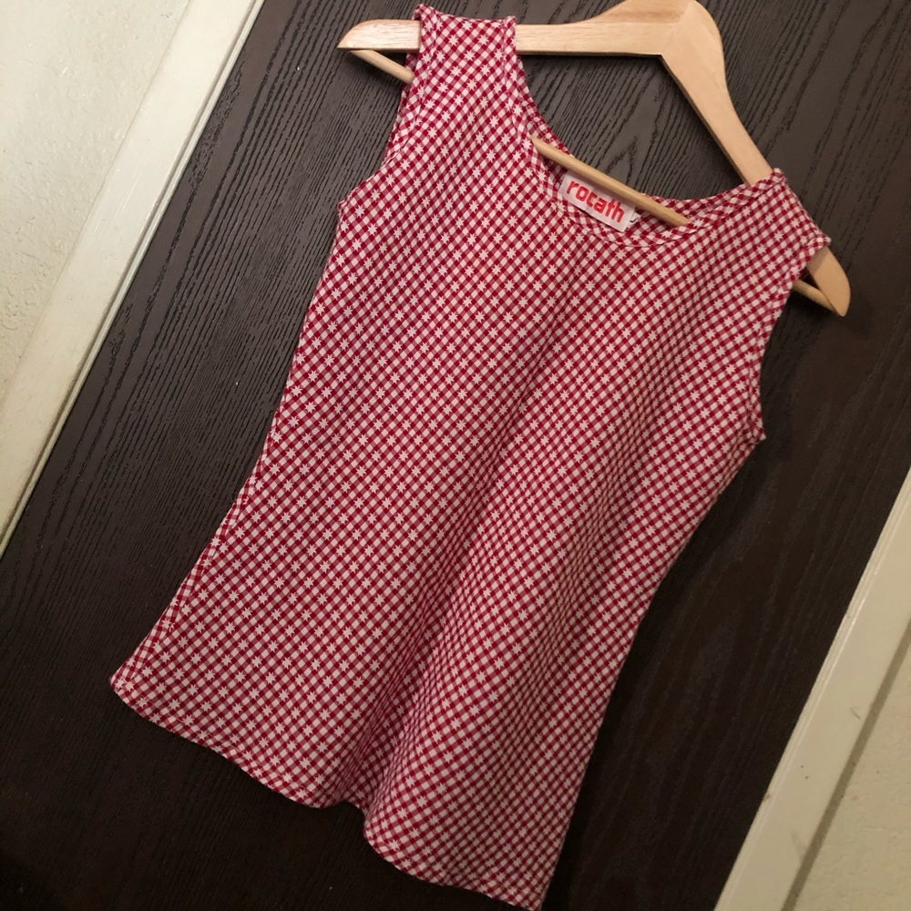 Vintage pattern tank